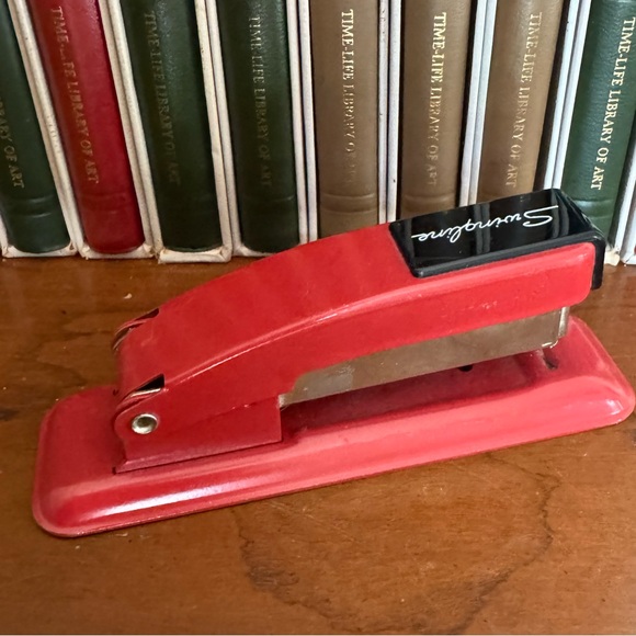Swingline vintage Red Stapler - Picture 1 of 5